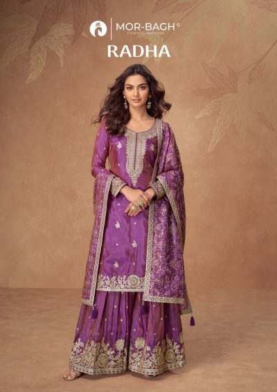 AASHIRWAD MOR BAGH RADHA READYMADE SILK SUITS