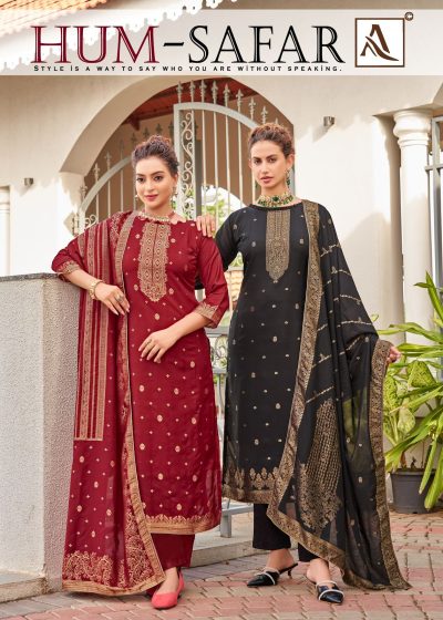 ALOK SUITS HUM-SAFAR PURE VISCOSE MUSLIN SUITS
