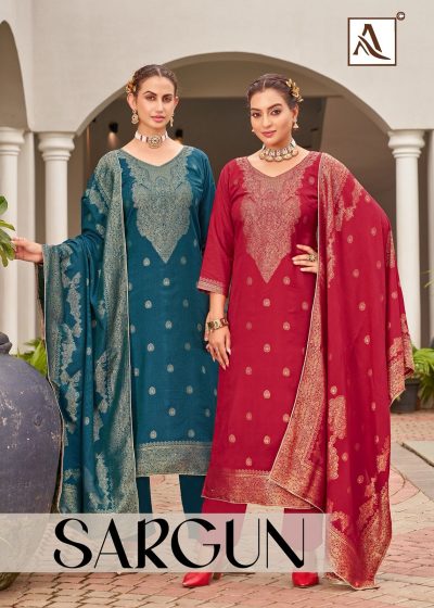ALOK SUITS SARGUN PURE VISCOSE MUSLIN SUITS CATALOG