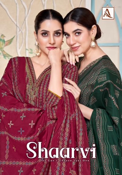 ALOK SUITS SHAARVI EMBROIDERED SUITS CATALOGUE