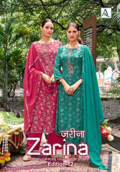 ALOK SUITS ZARINA EDITION 12 PURE VISCOSE REYON SUIT