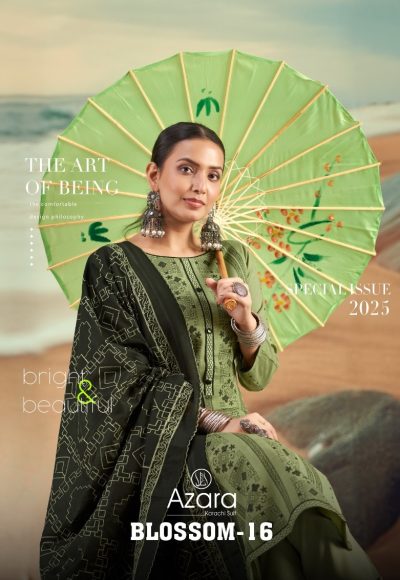 AZARA BLOSSOM VOL 16 KARACHI SUIT WHOLESALER