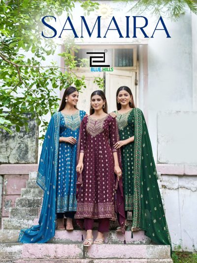 BLUE HILLS SAMAIRA REYON READYMADE KURTIS