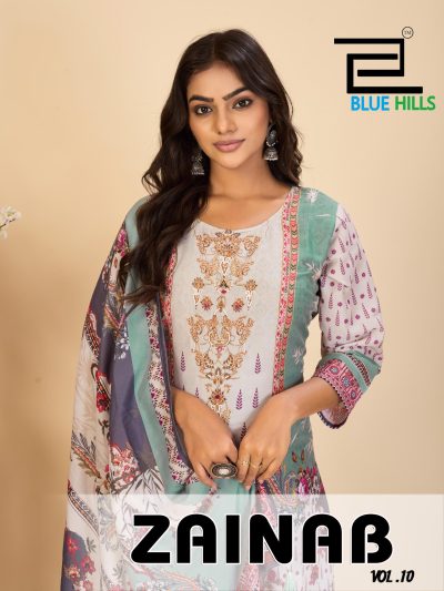 BLUE HILLS ZAINAB VOL 10 READYMADE KURTIS CATALOG