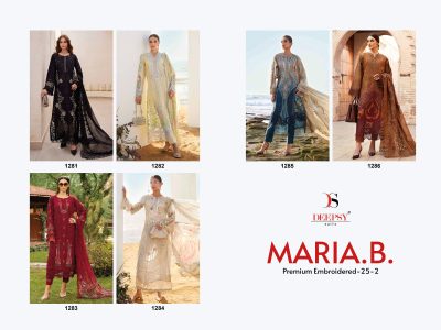 DEEPSY SUITS MARIA B PREMIUM EMBROIDERED 25-2