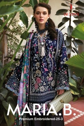 DEEPSY SUITS MARIA B PREMIUM EMBROIDERED 25-3
