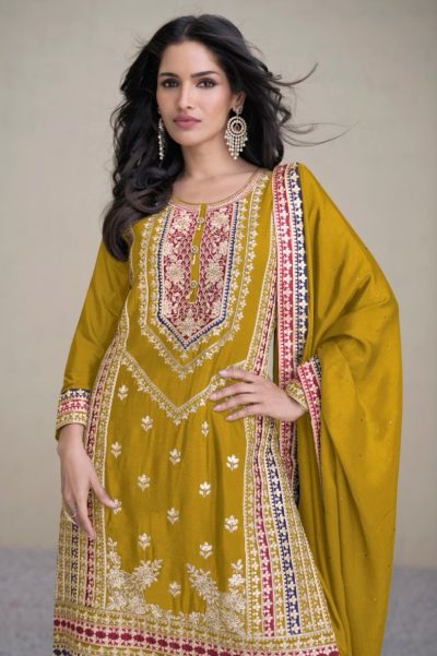 GULKAYRA DESIGNER AMAYRA DESIGNER CHINNON SUITS