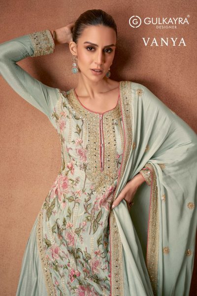 GULKAYRA DESIGNER VANYA READYMADE CHINNON SUITS