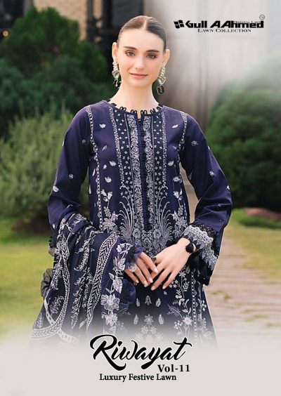 GULL AAHMED RIWAYAT VOL 11 LAWN PAKISTANI