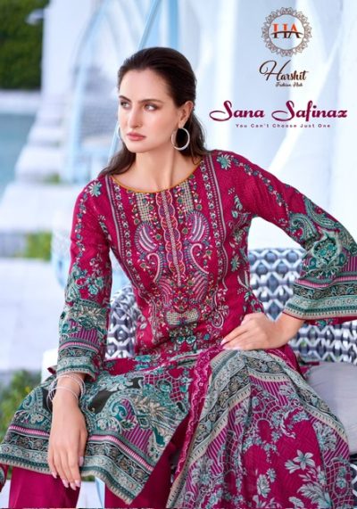 HARSHIT SANA SAFINAZ PURE COTTON PAKISTANI SUITS