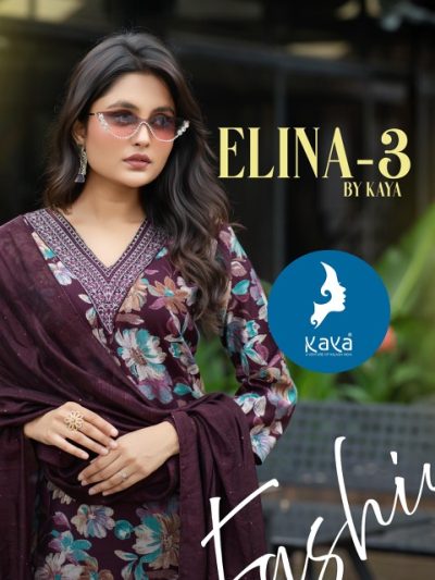 KAYA KURTI ELINA VOL 3 READYMADE STRAIGHT KURTIS