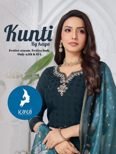 KAYA KURTI KUNTI READYMADE STRAIGHT KURTIS CATALOG