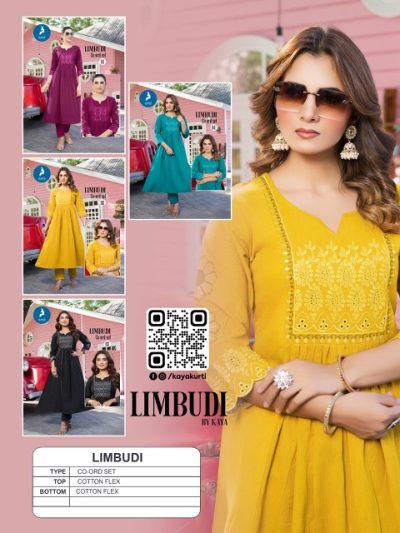 KAYA KURTI LIMBUDI READYMADE CO-ORD SETS