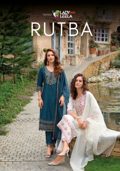 LADY LEELA RUTBA READYMADE HAND WORK KURTIS