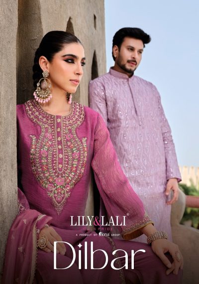 LILY & LALI DILBAR READYMADE HANDWORK KURTIS