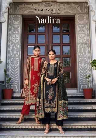 MUMTAZ ARTS NADIRA PURE VISCOSE MUSLIN SUITS