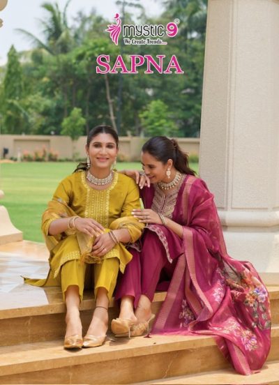 MYSTIC 9 SAPNA READYMADE KURTIS CATALOGUE