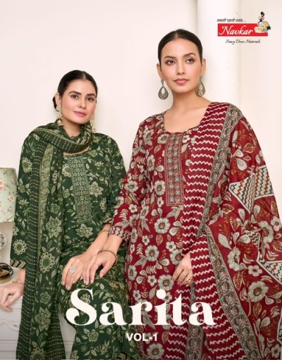 NAVKAR SARITA VOL 1 COTTON READYMADE KURTIS
