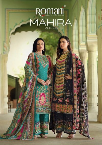 ROMANI MAHIRA VOL 3 SOFT COTTON PRINTED SUITS