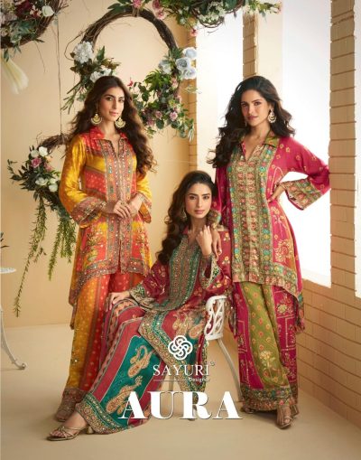 SAYURI DESIGNER AURA READYMADE CORD SETS CATALOG