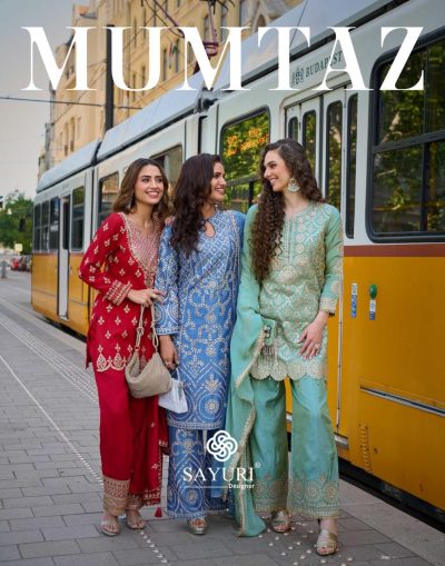 SAYURI DESIGNER MUMTAZ PREMIUM SILK SIMMER SUITS