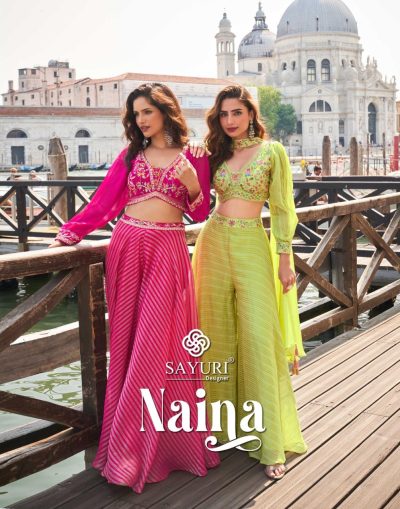 SAYURI DESIGNER NAINA DESIGNER SUITS CATALOGUE