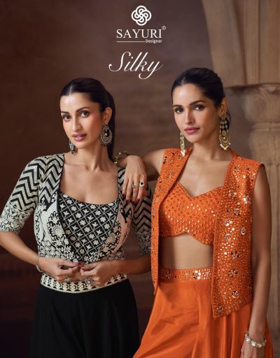 SAYURI DESIGNER SILKY PREMIUM CHINNON SUITS