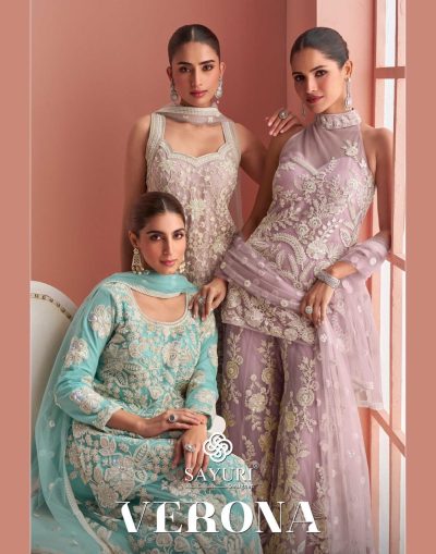 SAYURI DESIGNER VERONA READYMADE TOP WITH PLAZZO