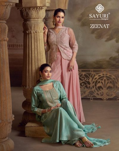 SAYURI DESIGNER ZEENAT PARTY WEAR SUITS CATALOG