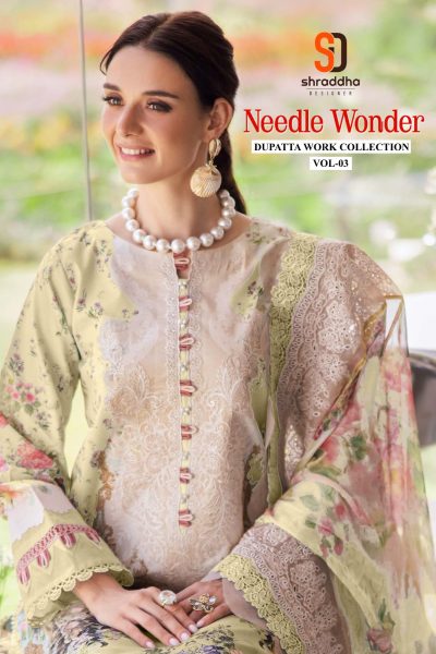 SHRADDHA DESIGNER NEEDLE WONDER VOL 3 CATALOG