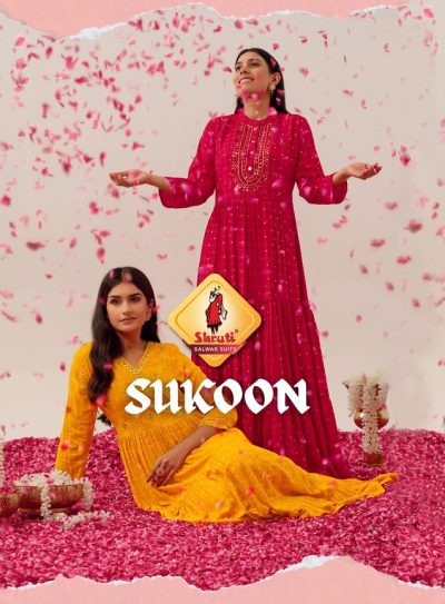 SHRUTI SUKOON COTTON READYMADE KURTIS CATALOG