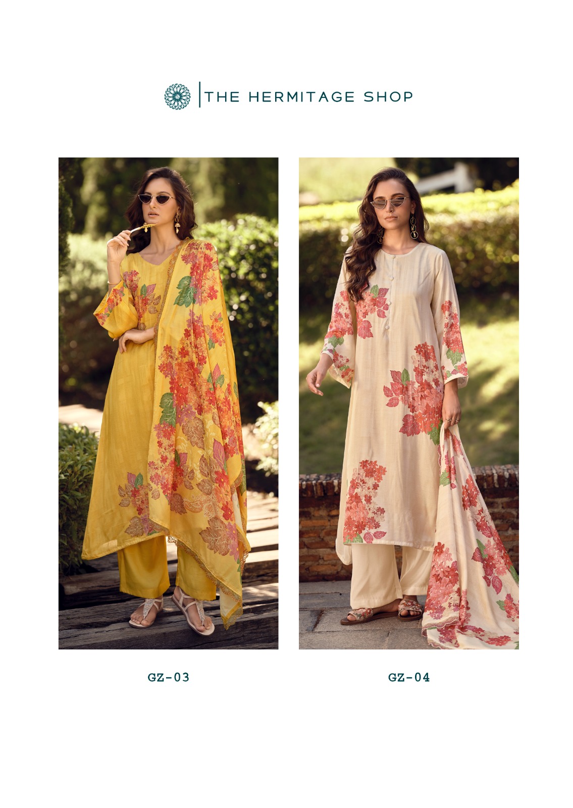 THE HERMITAGE SHOP GAZAB HAND WORK SUITS CATALOG