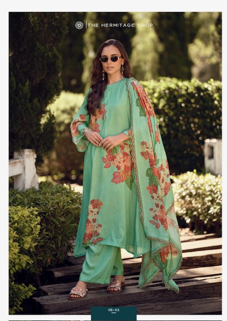 THE HERMITAGE SHOP GAZAB HAND WORK SUITS CATALOG