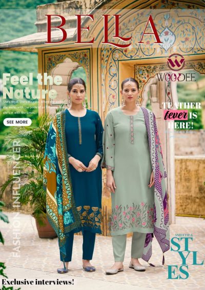 WOODEE BELLA READYMADE KURTIS SUPPLIER SURAT