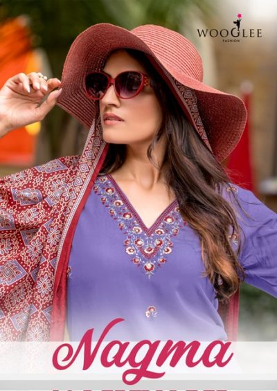 WOOGLEE NAGMA READYMADE HAND WORK KURTIS