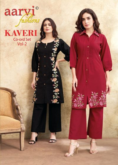AARVI FASHIONS KAVERI VOL 2 READYMADE CORD SETS