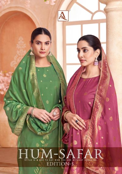 ALOK SUITS HUM SAFAR EDITION 3 HAND WORK SUITS
