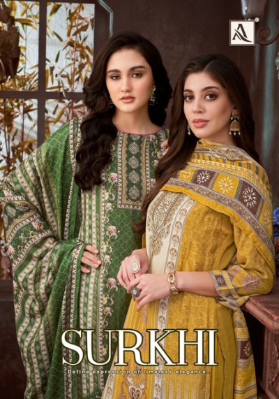 ALOK SUITS SURKHI SALWAR KAMEEZ WHOLESALER