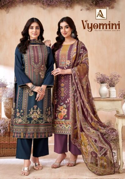 ALOK SUITS VYOMINI PURE VISCOSE MUSLIN SUITS