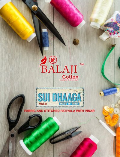 BALAJI COTTON SUI DHAGA VOL 9 COTTON DRESS MATERIAL