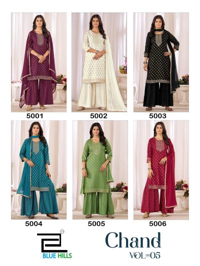 BLUE HILLS CHAND VOL 5 READYMADE KURTIS CATALOG