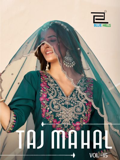 BLUE HILLS TAJ MAHAL VOL 15 READYMADE KURTIS SUPPLIER