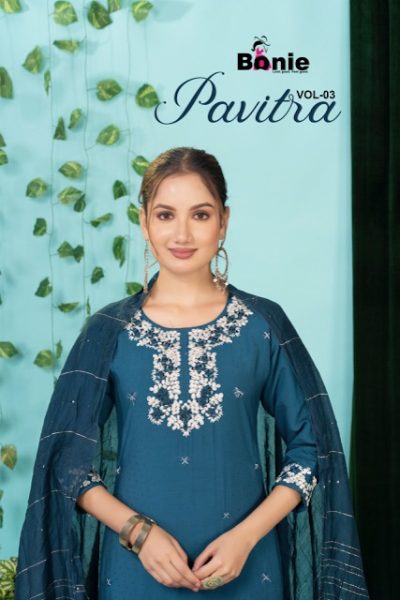 BONIE PAVITRA VOL 3 READYMADE KURTIS SUPPLIER