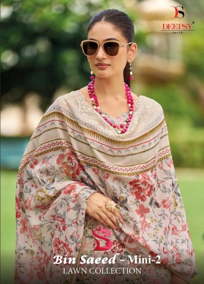 DEEPSY SUITS BIN SAEED MINI VOL 2 LAWN COLLECTION