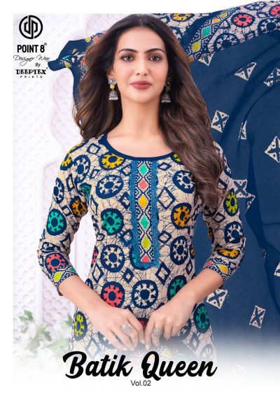 DEEPTEX PRINTS BATIK QUEEN VOL 2 READYMADE KURTIS