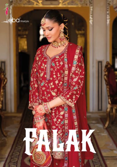 EBA LIFESTYLE FALAK READYMADE CHINNON SUITS