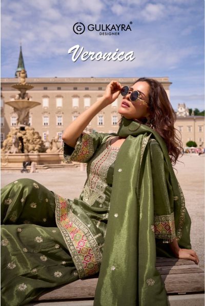 GULKAYRA DESIGNER VERONICA READYMADE SILK SUITS