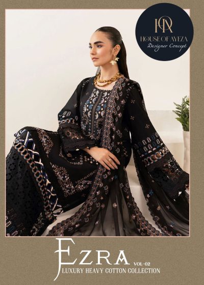 HOUSE OF AYEZA EZRA VOL 2 LAWN KARACHI SUITS