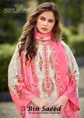 HOUSE OF LAWN BIN SAEED PURE COTTON SUITS CATALOG