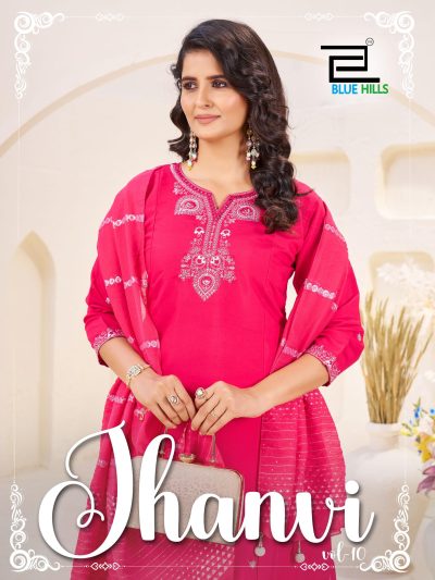 BLUE HILLS JHANVI VOL 10 READYMADE KURTIS CATALOG